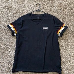 Vans flame tee shirt